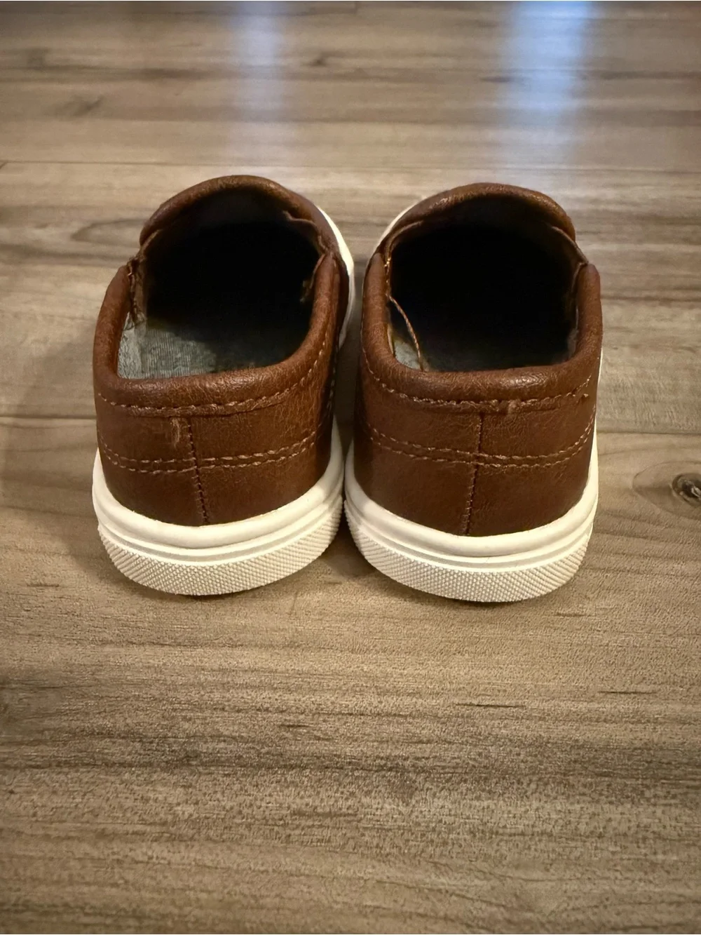 Carter's Kids Brown Slip-On Casual Shoes Size 5